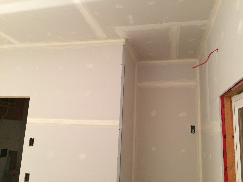 drywall mudding
